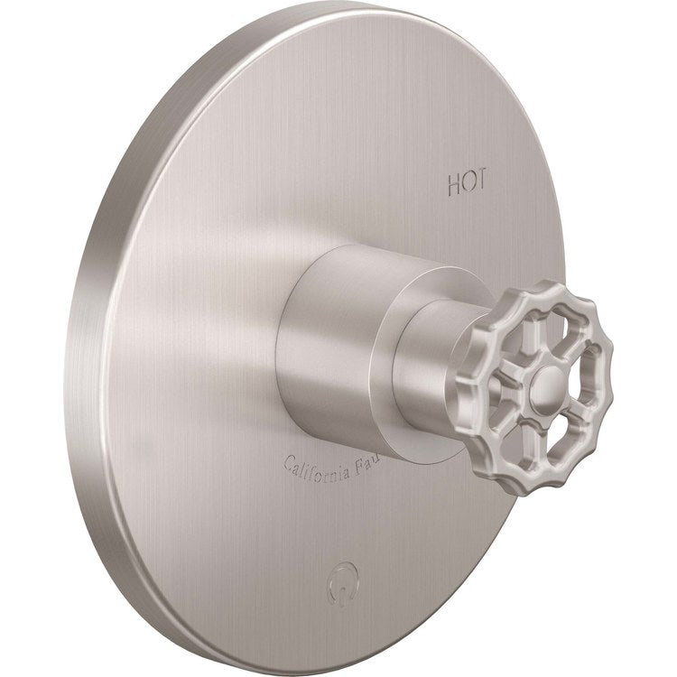 Pressure Balance Valve Trim Descanso Works 1 Wheel French Gold - Frankwebs