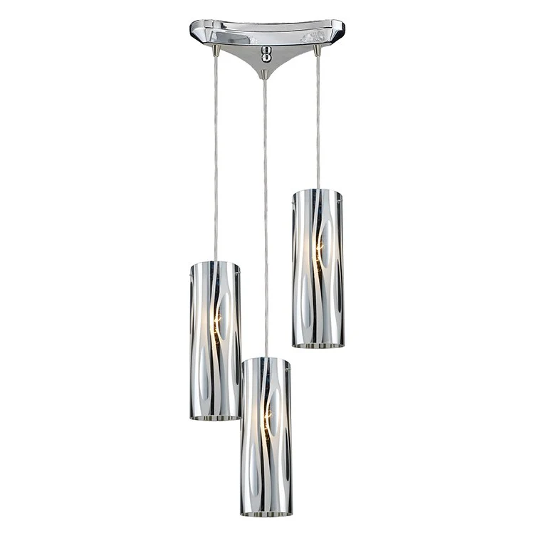 Chromia Three-Light Pendant - Frankwebs