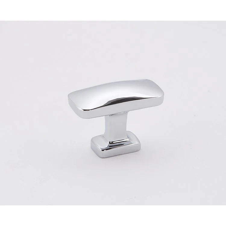 Knob Cloud Rectangle Polished Brass Brass 1-1/2 Inch 1-1/8 Inch 3/4 Inch - Frankwebs