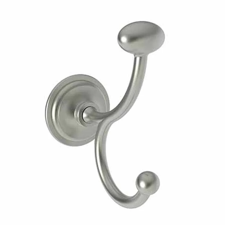 Robe Hook Miro Double Vertical Satin Gold PVD 4-6/7 Inch 3-7/9 Inch Wall Mount Brass - Frankwebs