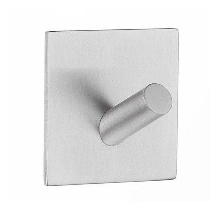 Hook Single White 1-3/4 x 1-1/4 x 1-3/4 Inch 1-1/4 Inch Wall Mount Stainless Steel - Frankwebs