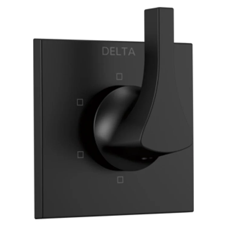 Diverter Trim Zura 6 Function 3 Port Matte Black 1 Lever ADA - Frankwebs