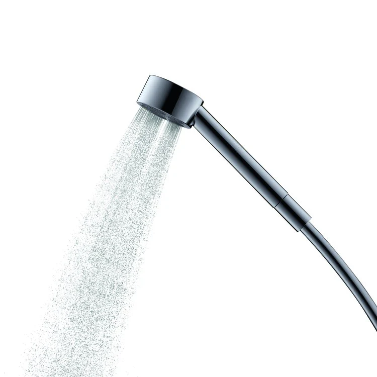 Handshower One Brushed Black Chrome 1 Function 1.5 Gallons per Minute 2-7/8 Inch - Frankwebs