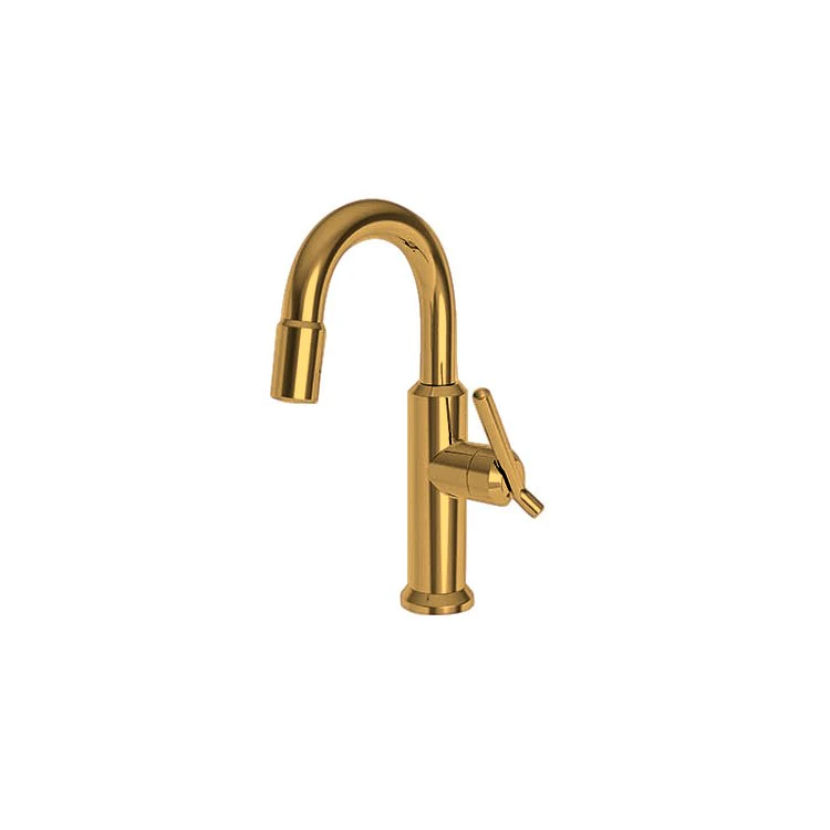 Bar Faucet Jeter 1 Lever ADA Flat Black Pull Down Swivel Brass Spout Height 8-2/3 Inch 1.8 Gallons per Minute - Frankwebs
