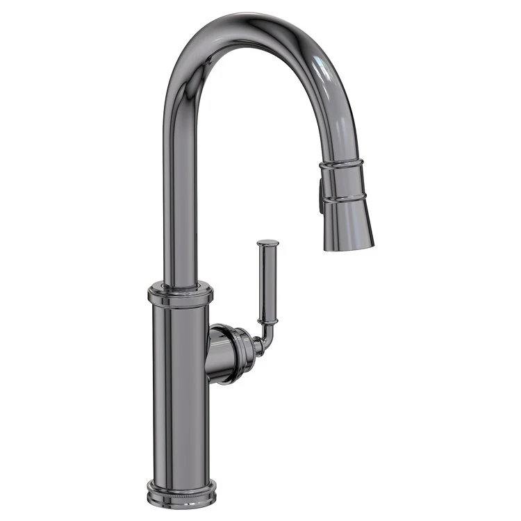 Kitchen Faucet Taft 1 Lever ADA Flat Black Pull Down Spout Height 10-1/3 Inch 1.8 Gallons per Minute - Frankwebs