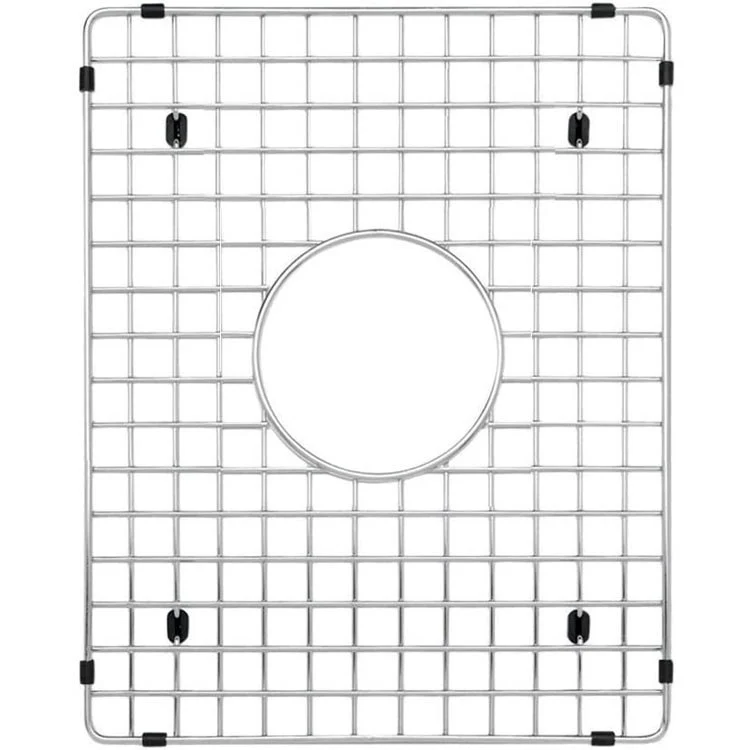 Sink Grid Precis Center Drain Stainless Steel for 60/40 Large Bowl Low Divide Sink 13-11/16 Inch - Frankwebs