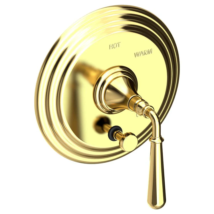 Bevelle Pressure Balance Tub/Shower Valve Trim Only with Lever Handle - Midnight Chrome - Frankwebs