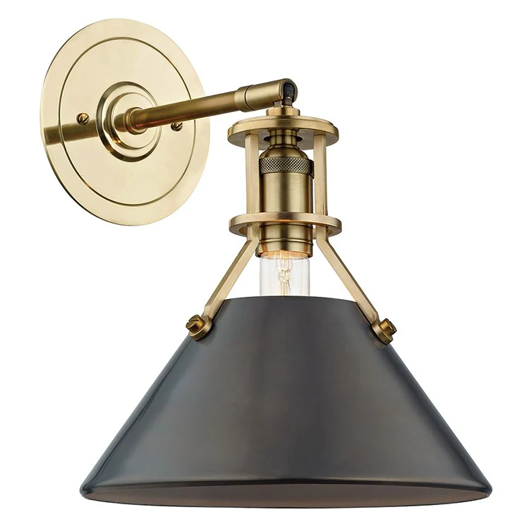 Metal No.2 Single-Light Wall Sconce by Mark D. Sikes - Frankwebs