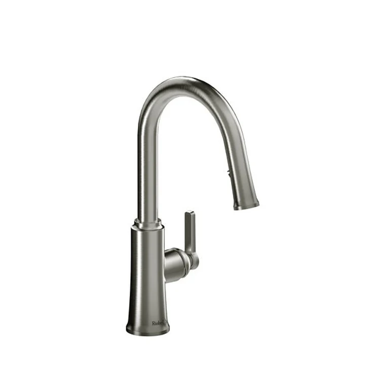 Kitchen Faucet Trattoria with Spray 1 Lever Black 1.5 Gallons per Minute - Frankwebs