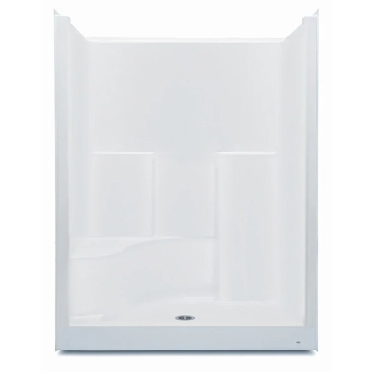 Shower Module 60 x 36 x 76 Inch Acrylic Biscuit 1 Pieces Right Hand Seat - Frankwebs