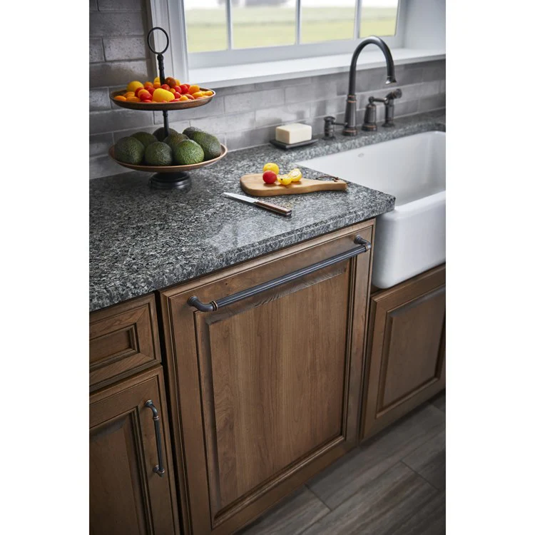 Pull Chareau Reeded Appliance Ash Gray Zinc Alloy 18 Inch - Frankwebs