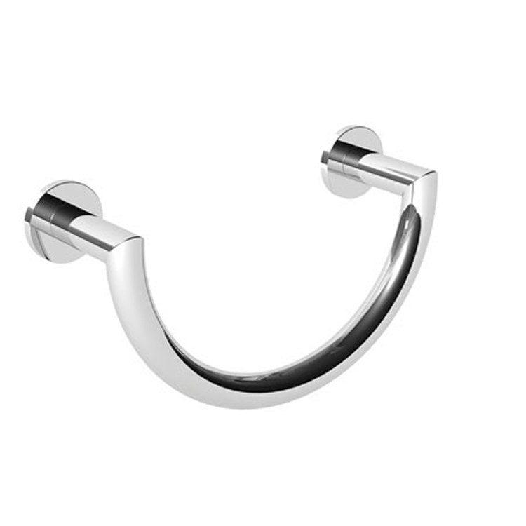 Towel Ring Priya 7-13/16 Inch Curve Open Antique Brass 3 Inch - Frankwebs