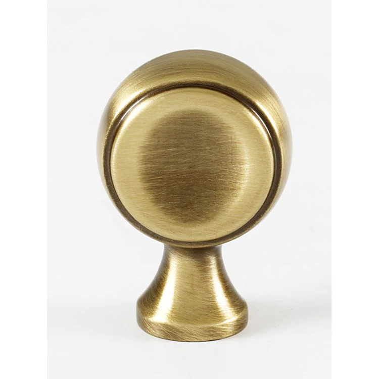 Knob Royale Round Satin Nickel Brass 7/8 Inch 1-1/8 Inch 1/2 Inch - Frankwebs