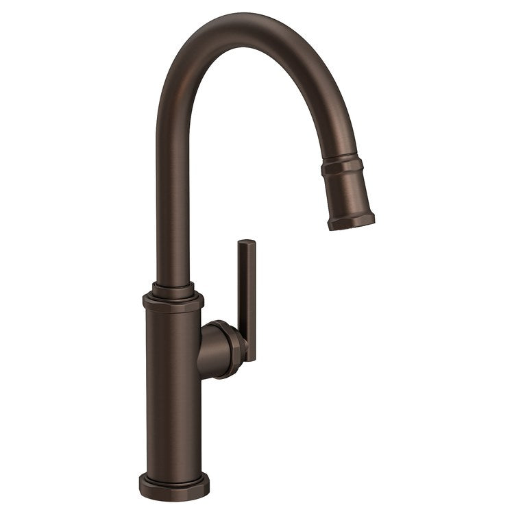 Kitchen Faucet Heaney 1 Lever ADA Matte White Pull Down Spout Height 10-3/4 Inch 1.8 Gallons per Minute - Frankwebs