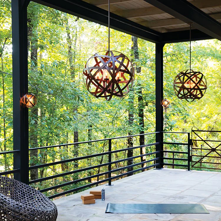 Carson Five-Light LED Globe Pendant - Frankwebs