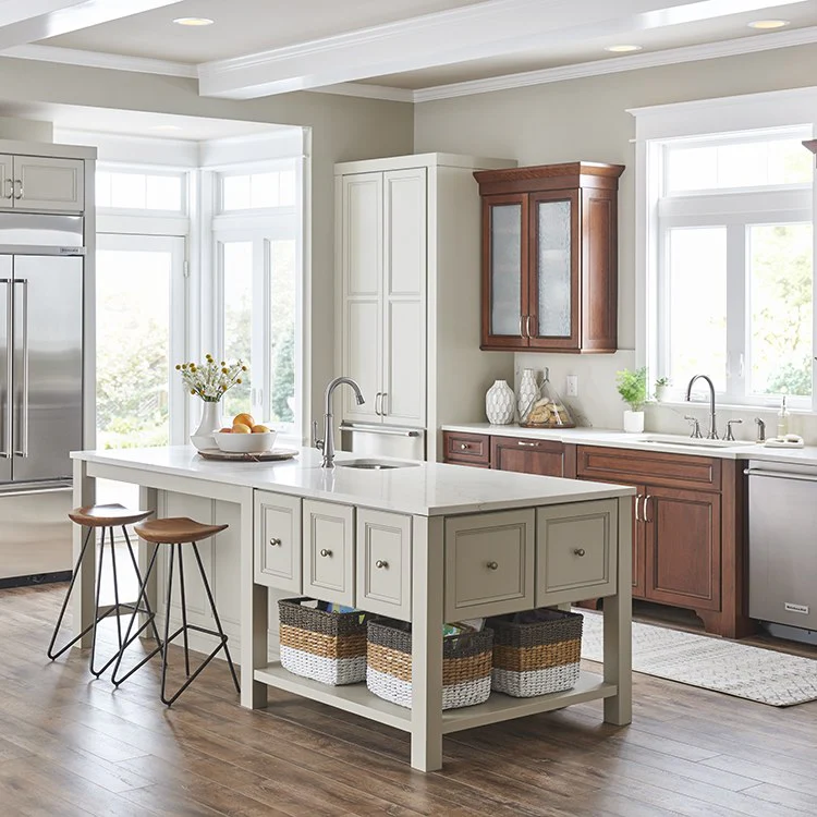 Delancey Two-Handle Widespread Kitchen Faucet with Sprayer - Frankwebs