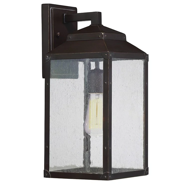 Brennan Single-Light Medium Outdoor Wall Mount Lantern - Frankwebs