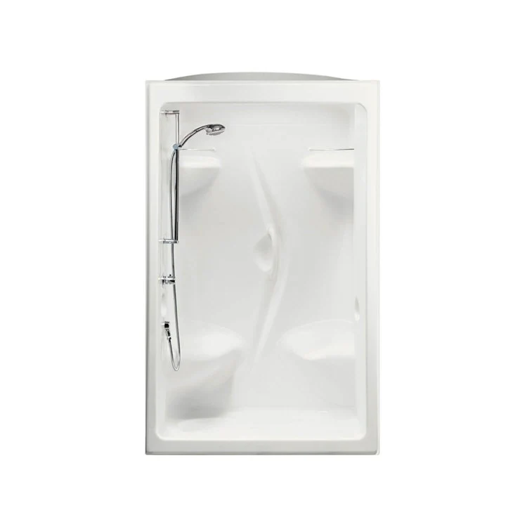 Shower Stamina 48-I Alcove 1 Piece White 51 x 36 Inch Acrylic Left Seat Center Drain 51 Inch - Frankwebs