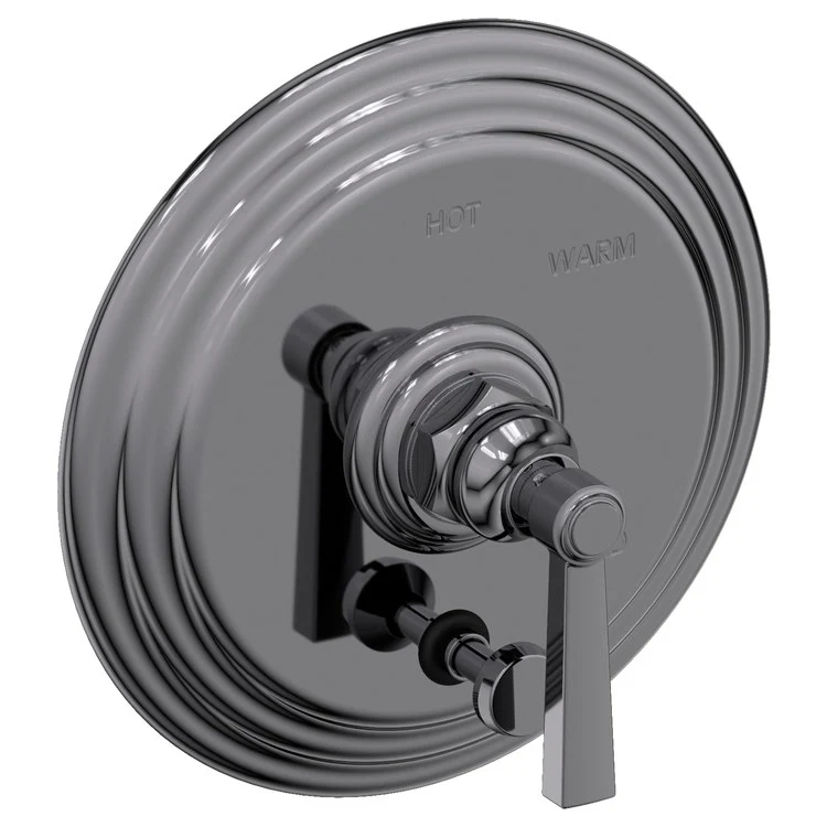 Astor Pressure Balance Tub/Shower Valve Trim Only with Lever Handle - Satin Brass PVD - Frankwebs