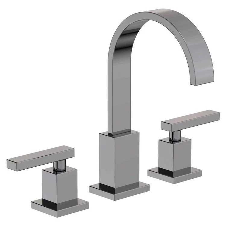 Secant Two Handle Widespread Bathroom Faucet with Drain - Frankwebs