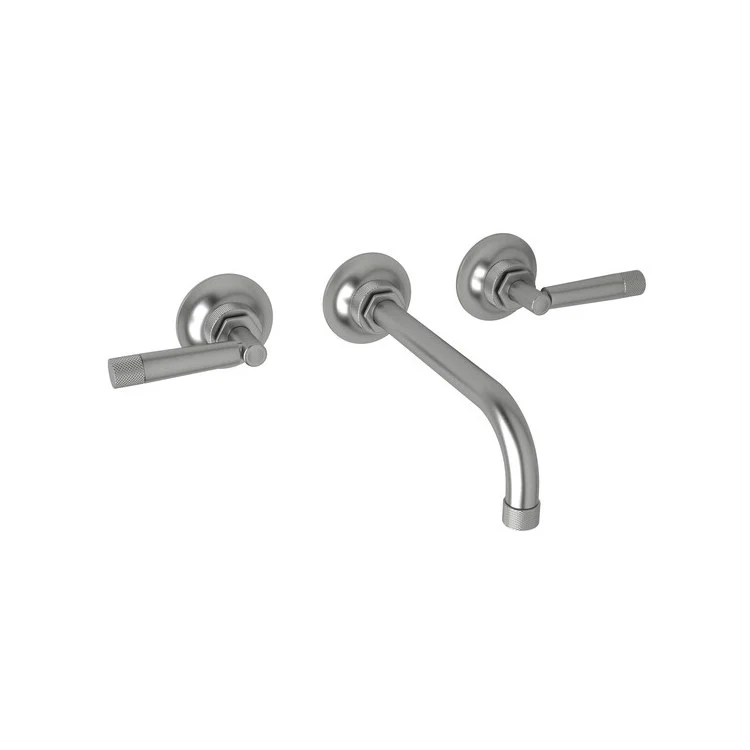 Lavatory Faucet Graceline Wall Mount 2 Metal Lever Gun Metal 1.2 Gallons per Minute - Frankwebs