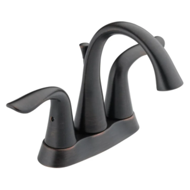 Lavatory Faucet Lahara Centerset 4 Inch Spread 2 Lever ADA WaterSense Venetian Bronze 1.2 Gallons per Minute - Frankwebs