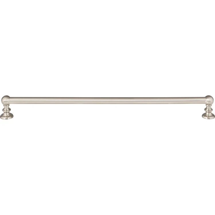 Drawer Pull Atlas Victoria Brushed Nickel Zinc Alloy 12 Inch 12-9/16 x 7/8 Inch - Frankwebs
