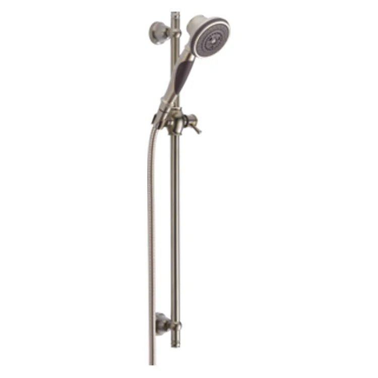 Traditional Premium Three-Function Handshower with Slide Bar - Frankwebs