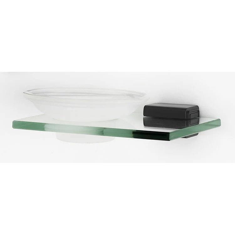 Soap Dish Cube Bath Chocolate Bronze Concealed Wall Mount 6-11/16 x 4-3/8 x 1-3/16 Inch - Frankwebs