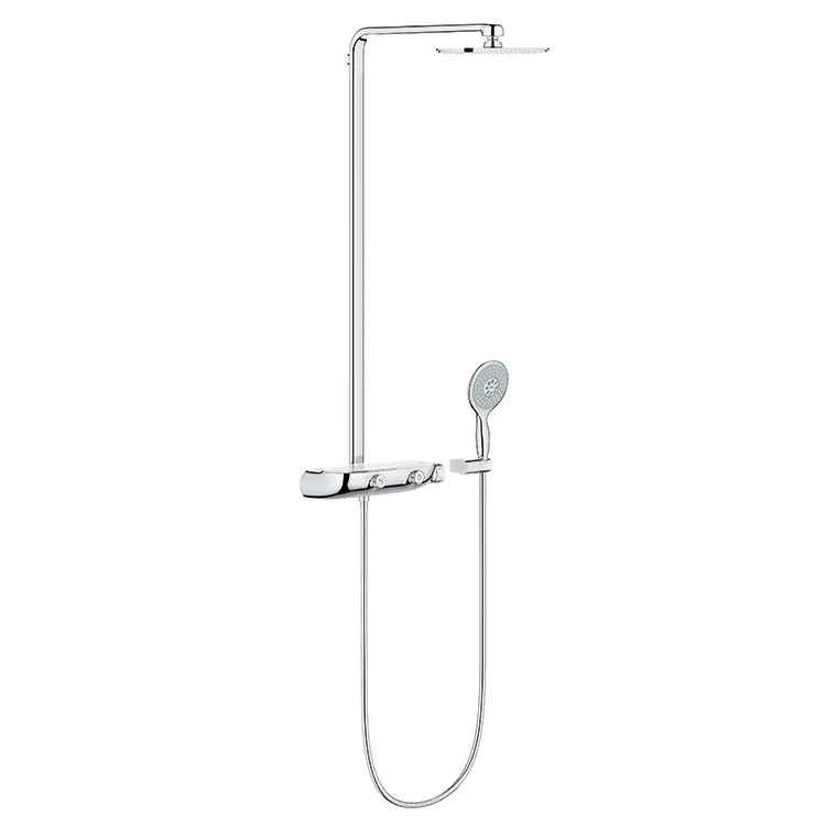 Rainshower SmartControl Wall-Mount Exposed Thermostatic Shower System without Showerhead/Handshower - Frankwebs