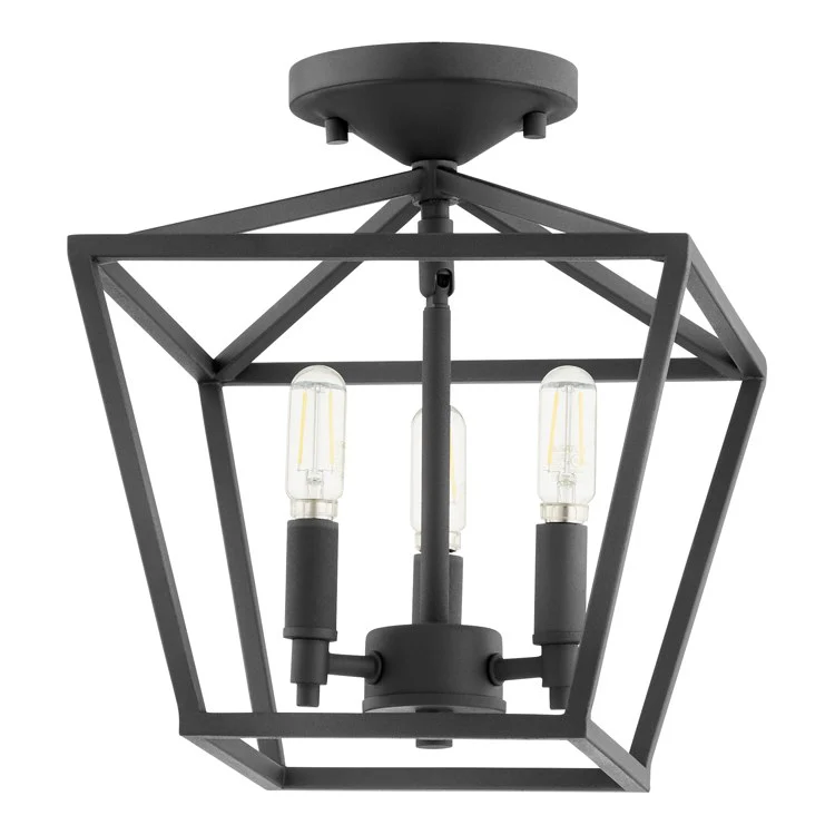 Gabriel Three-Light Flush Mount Ceiling Fixture - Frankwebs