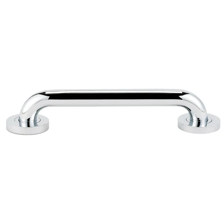 Grab Bar Bracket Contemporary I Bath Round 3 x 3 Inch Polished Chrome Brass ADA - Frankwebs