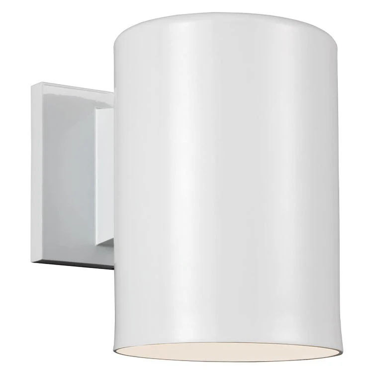 Outdoor Cylinders Single-Light Small Outdoor Wall Sconce - Frankwebs