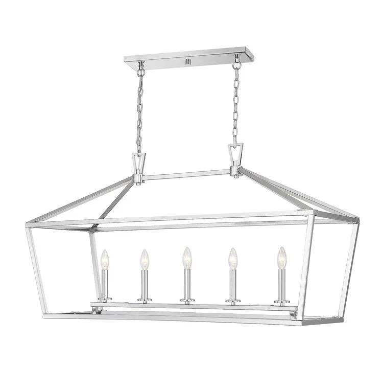 Townsend Five-Light Linear Chandelier - Frankwebs