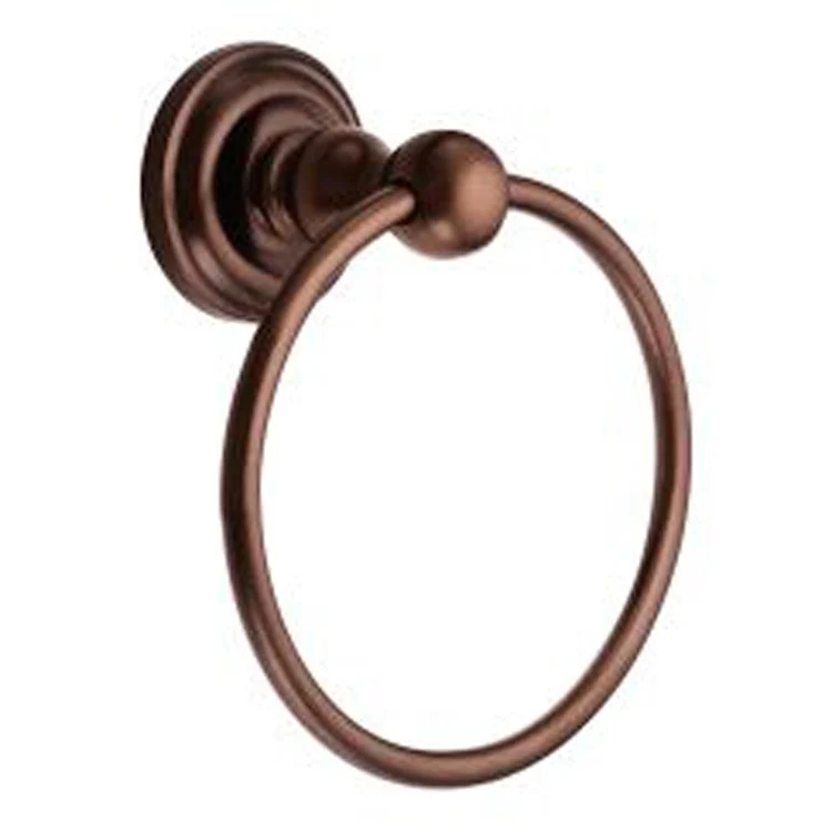 Towel Ring Madison 6-1/8 Inch Closed Old World Bronze Zinc/Aluminum 3-1/2 Inch - Frankwebs