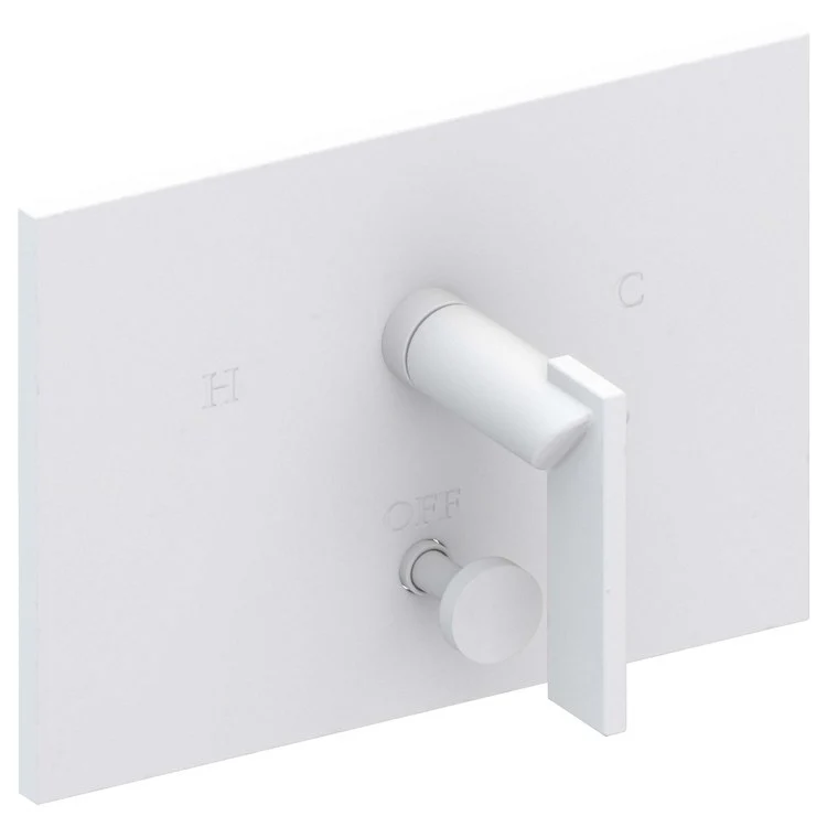 Metro Pressure Balance Tub/Shower Valve Trim Only with Lever Handle - Satin Brass PVD - Frankwebs
