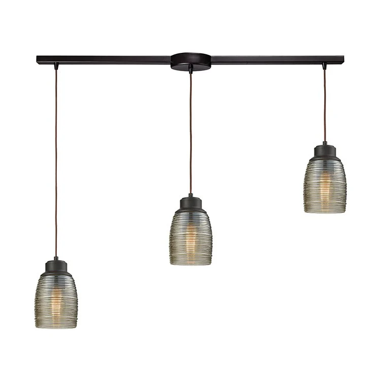Muncie Three-Light Linear Pendant - Frankwebs