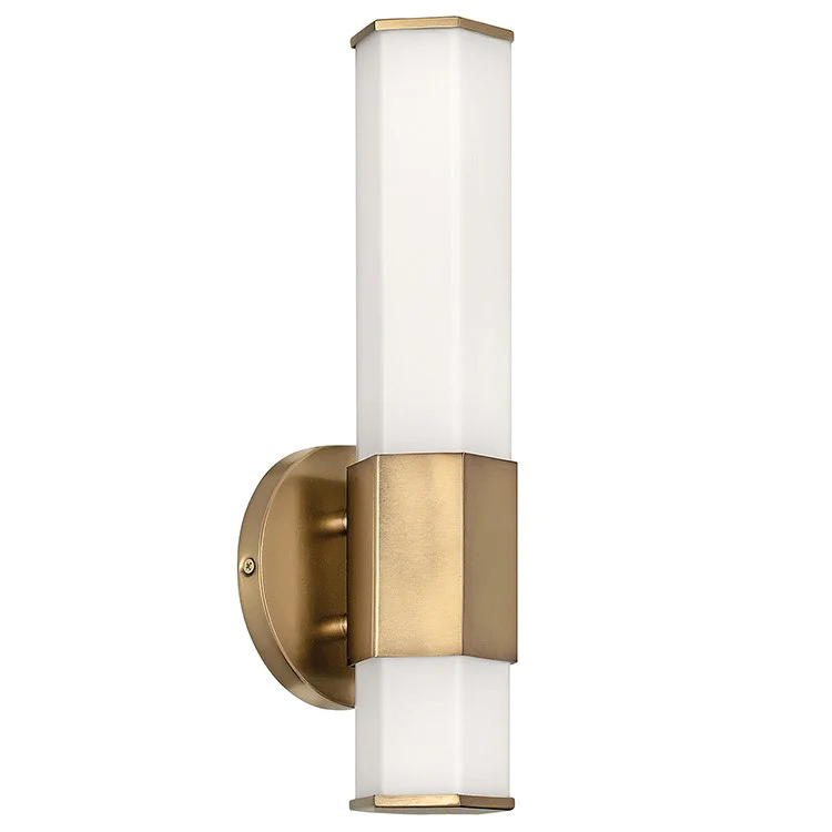 Facet Small LED Bathroom Wall Sconce - Frankwebs