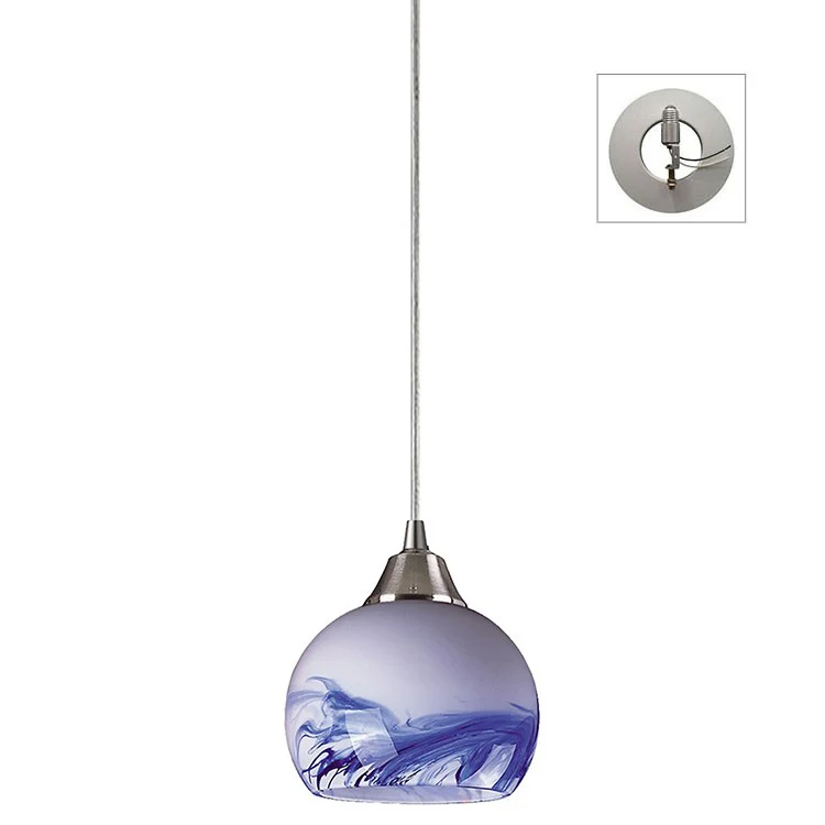 Mela Single-Light Pendant with Recessed Light Kit - Frankwebs
