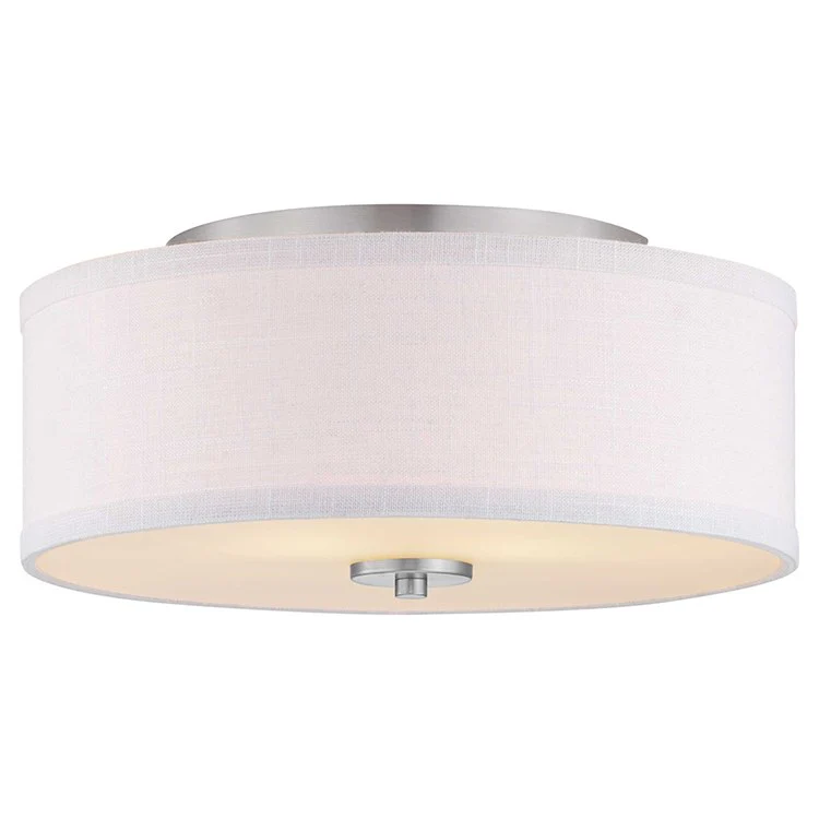 Inspire Two-Light Flush Mount Ceiling Fixture - Frankwebs