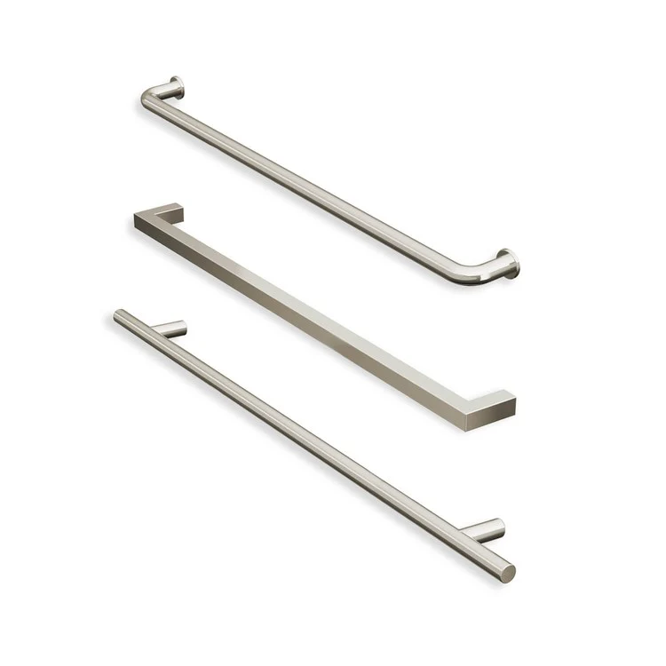 Shower Door Kameleon Sliding 55-59L x 71H Inch Brushed Nickel Frosted 1/4 Inch 55-59x71 Inch - Frankwebs