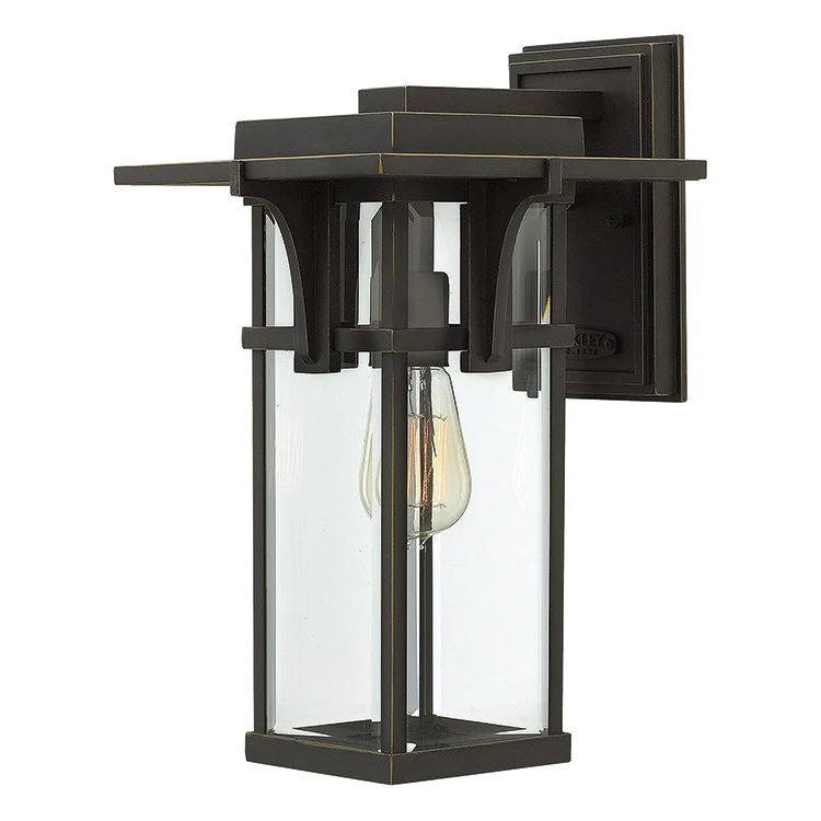 Manhattan Single-Light LED Medium Wall-Mount Lantern - Frankwebs