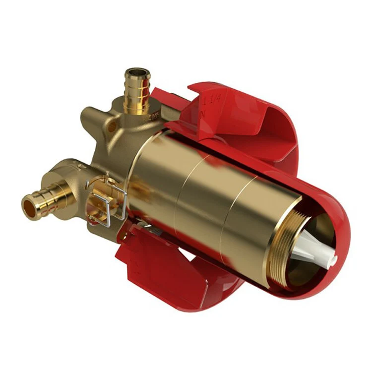 Rough-In Valve Riobel Thermostatic/Pressure Balance 2-Way Unfinished 1/2 Inch PEX - Frankwebs