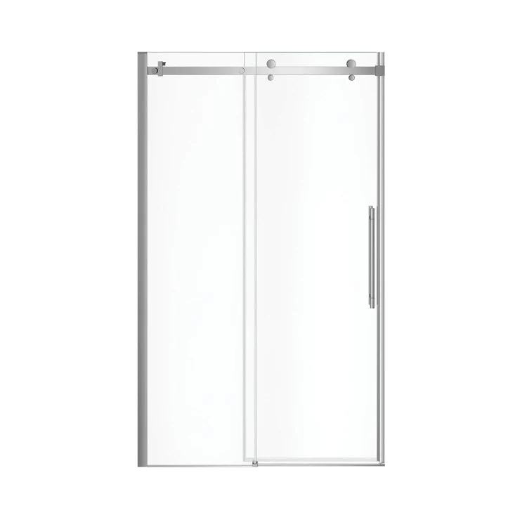 Shower Door Vela Sliding 47L x 78-3/4H Inch Chrome Clear 5/16 Inch 44-1/2 to 47x78-3/4 Inch - Frankwebs