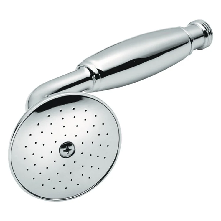 Handshower Porcelain Brass Handle Satin Nickel 1 Function 2.0 Gallons per Minute 2-3/4 Inch Showerhead Diameter - Frankwebs