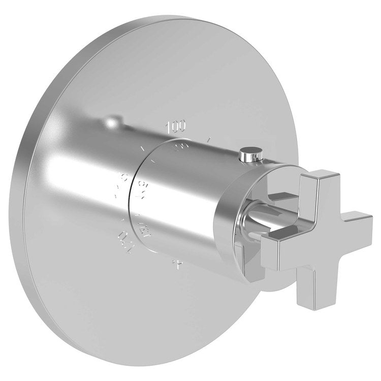 Thermostatic Trim Dorrance Round Plate 1 Cross Antique Brass ADA for Rough Valve 1-540 Face Plate and Temperature-Adjust Handle Brass - Frankwebs