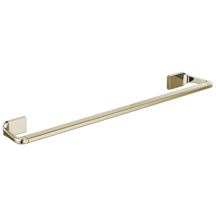 Towel Bar Levoir 18 Inch Single Brilliance Luxe Gold Metal 3-7/16 Inch Wall Mount - Frankwebs