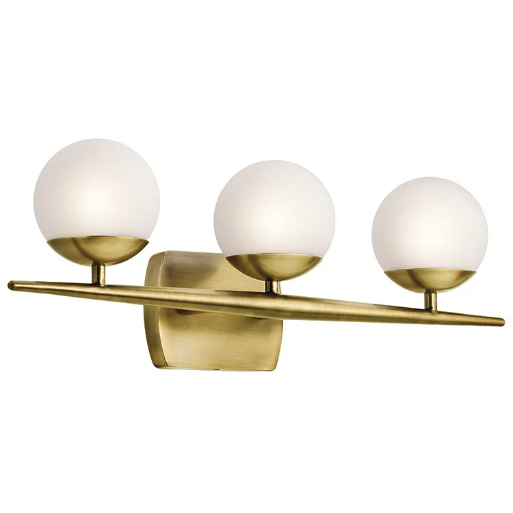 Jasper Three-Light Halogen Bathroom Vanity Fixture - Frankwebs