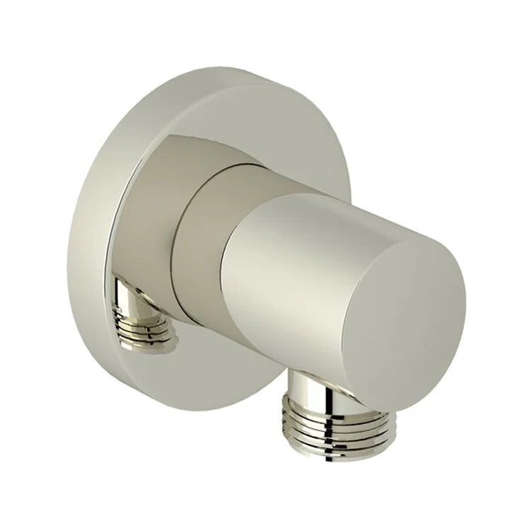 Handshower Elbow Brass Polished Chrome 1/2IN Female NPT Inlet 1/2IN Male Outlet 2-3/8 Inch - Frankwebs