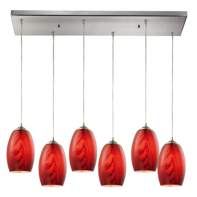 Tidewaters Six-Light Pendant - Frankwebs